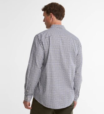 Barbour Camisa William de cuadros tattersall marino