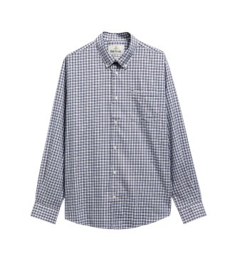 Barbour Camisa William de cuadros tattersall marino