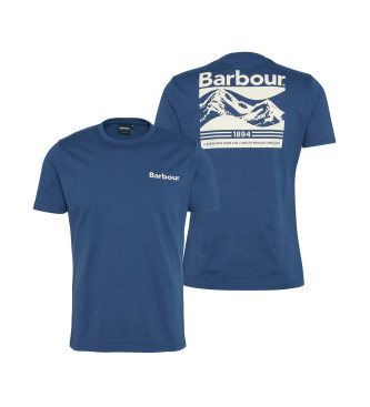 Barbour Sturz-T-Shirt blau