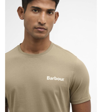 Barbour Maglietta verde Camber