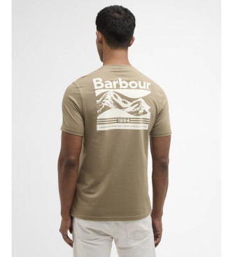 Barbour Maglietta verde Camber