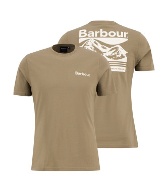 Barbour Maglietta verde Camber