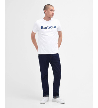 Barbour Logo T-shirt white