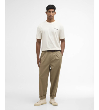 Barbour Packling T-shirt off-white