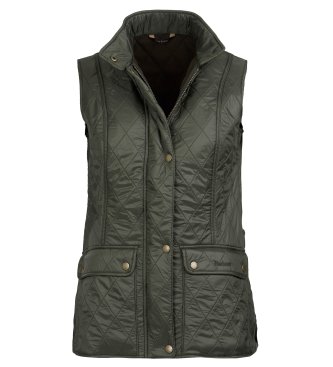 Barbour Chaleco Wray Quilted verde
