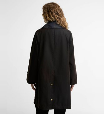 Barbour Dark brown waxed Agatha jacket