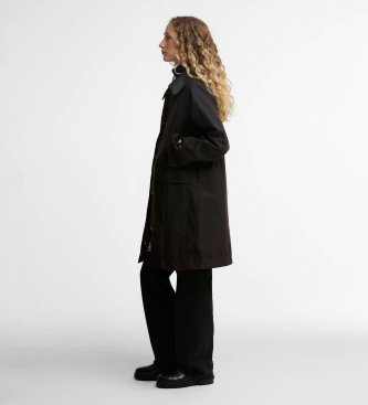 Barbour Dark brown waxed Agatha jacket