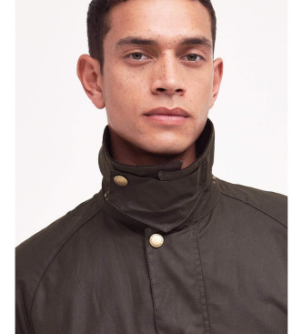 Barbour Ashby voksbehandlet jakke brun