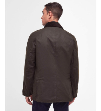 Barbour Ashby voksbehandlet jakke brun