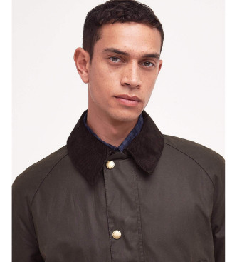 Barbour Ashby voksbehandlet jakke brun