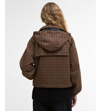Barbour Rjava vodoodbojna jakna Audrey
