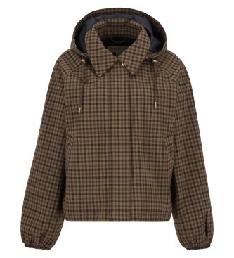 Barbour Rjava vodoodbojna jakna Audrey