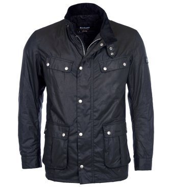 Barbour Veste Duke Wax noir