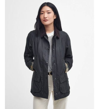 Barbour Giacca cerata Beadnell nero