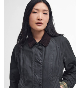 Barbour Giacca cerata Beadnell nero
