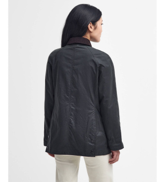 Barbour Giacca cerata Beadnell nero