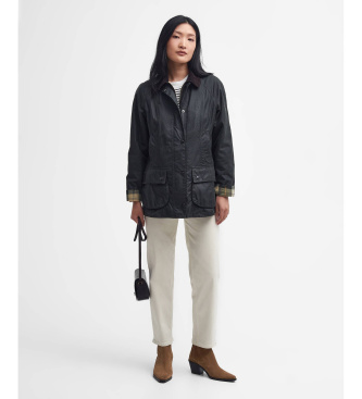 Barbour Giacca cerata Beadnell nero