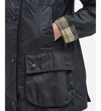 Barbour Giacca cerata Beadnell nero