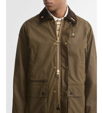 Barbour Jaqueta encerada Icons Bedale castanha