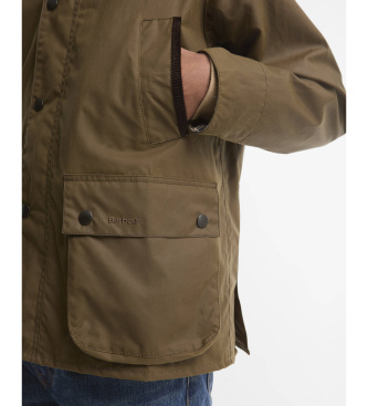 Barbour Jaqueta encerada Icons Bedale castanha