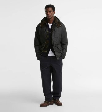 Barbour Chaqueta encerada Modern Beaufort gris verdoso