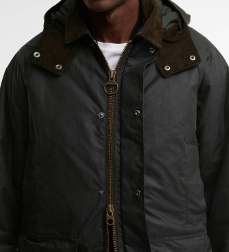 Barbour Chaqueta encerada Modern Beaufort gris verdoso