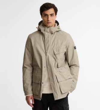 Barbour Chaqueta impermeable Endley beige
