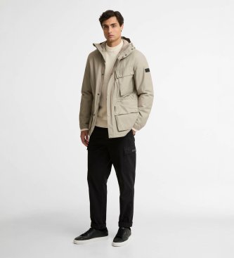 Barbour Chaqueta impermeable Endley beige