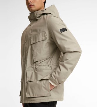 Barbour Chaqueta impermeable Endley beige