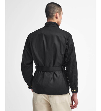 BARBOUR INTERNATIONAL Giacca cerata originale internazionale nera