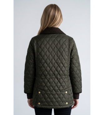 Barbour Chaqueta Modern Beadnell Quilted verde