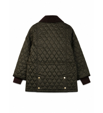 Barbour Chaqueta Modern Beadnell Quilted verde