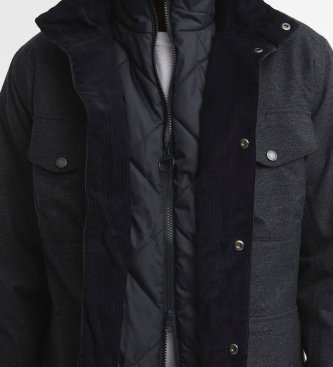 Barbour Jaqueta Modern Ogston Waterproof marinho