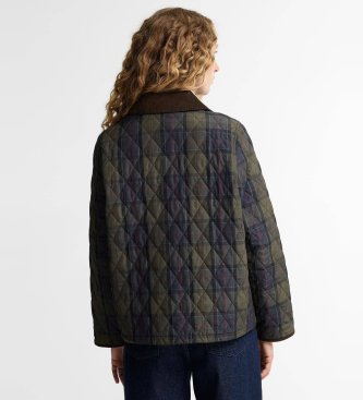 Barbour Green Tartan Reimagined Icons Jacket