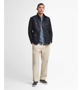 BARBOUR INTERNATIONAL Duke Tourer-jakke sort