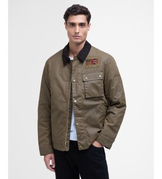 Barbour Veste Workers Wax marron