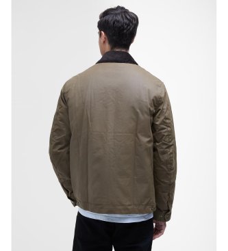 Barbour Veste Workers Wax marron