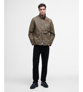 Barbour Veste Workers Wax marron