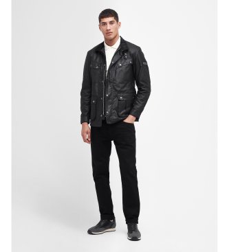 Barbour Jasje Duke Wax zwart