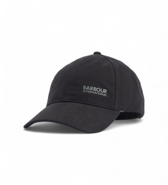 Barbour Internacional Albury kapa črna