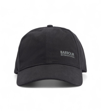 Barbour Internacional Albury kapa črna