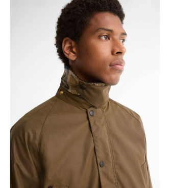 Barbour Jaqueta encerada Icons Bedale castanha
