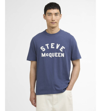 Barbour Internacional McQueen blue T-shirt