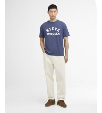 Barbour Internacional McQueen blue T-shirt
