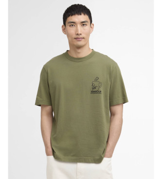Barbour Internacional Staithes T-shirt green
