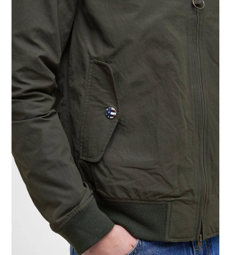Barbour Internacional Harrington jacket green