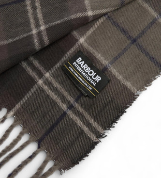 Barbour Internacional Pakiranje kape in šala črna, rjava