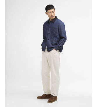 Barbour Internacional Piligan navy overshirt