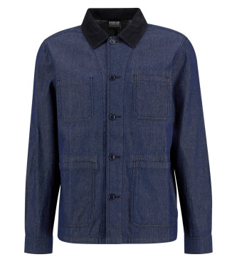 Barbour Internacional Piligan navy overshirt