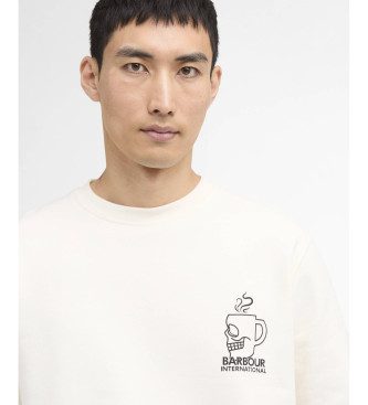 Barbour Internacional Sweatshirt Staithes off-white